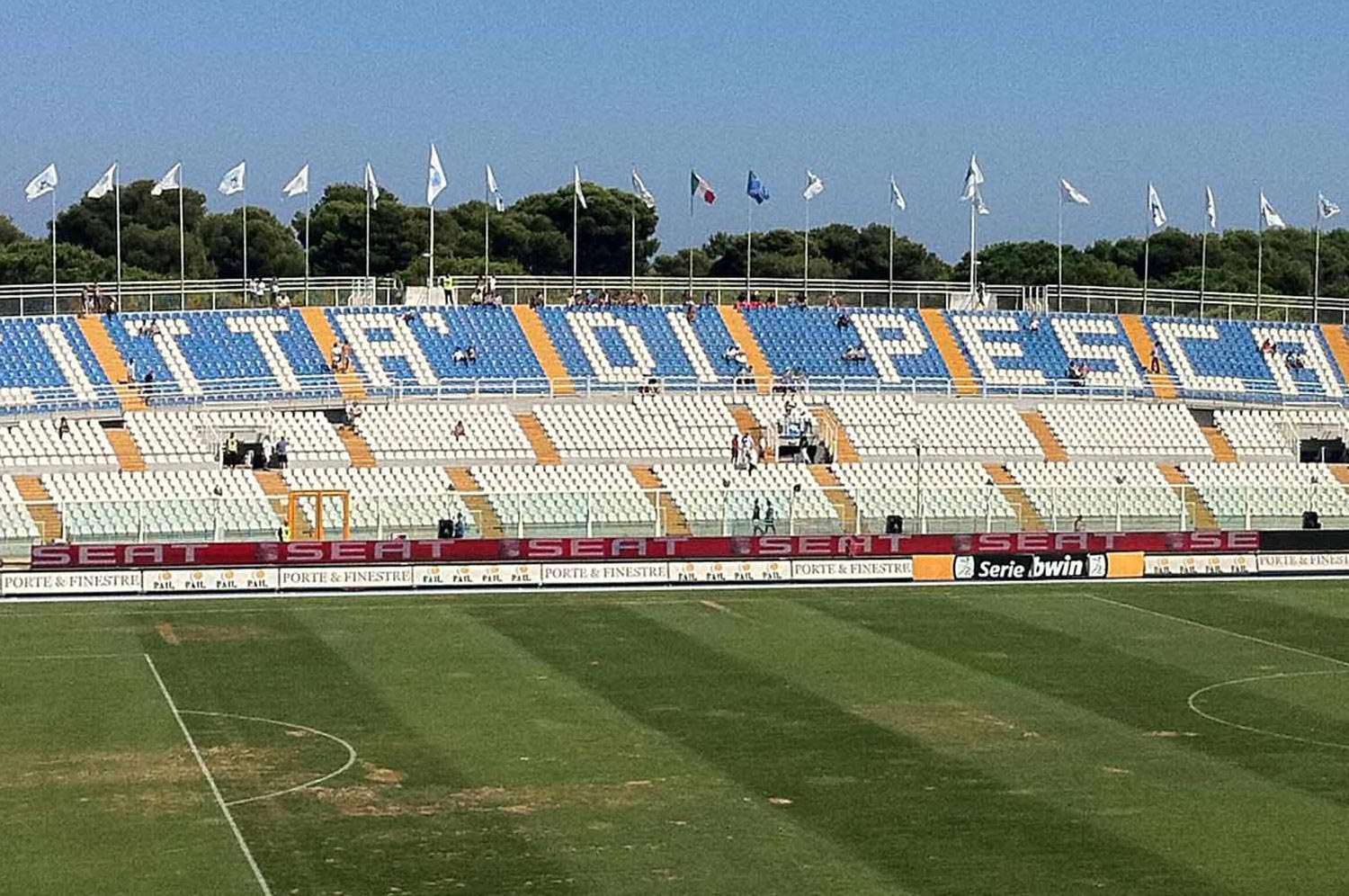 Intervento antisfondellamento stadio Pescara