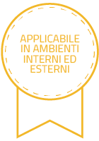 R-TECTO è applicabile in ambienti interni ed esterni