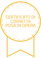 R-TECTO certificato di corretta posa in opera