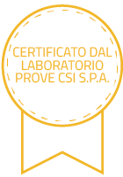 R-TECTO certificato dal Laboratorio CSI S.p.a.