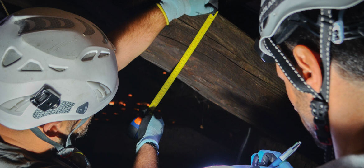 Ispezione capriate lignee