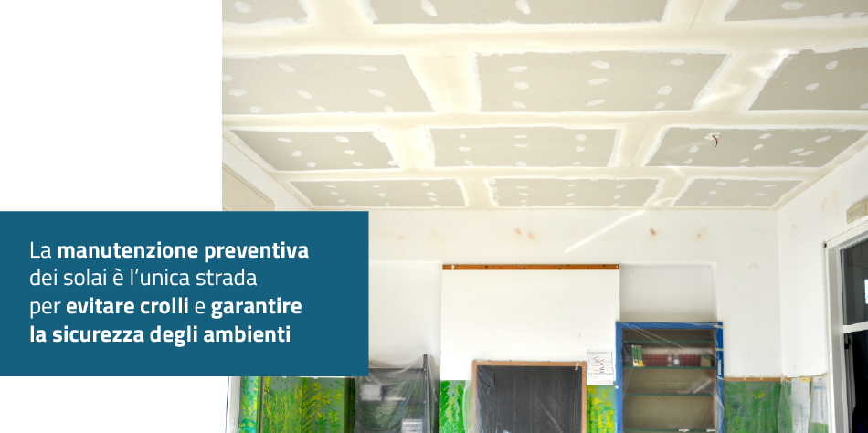 La manutenzione preventiva è l'unica strada per evitare i crolli